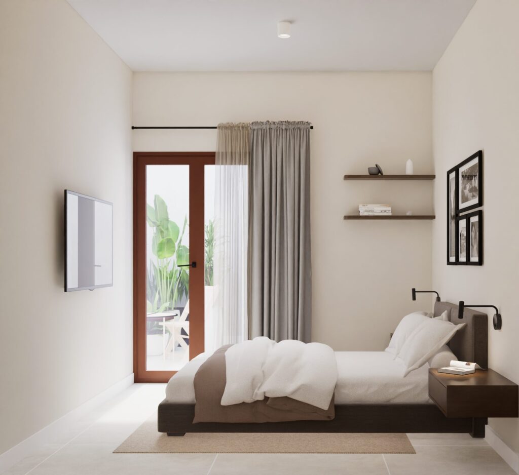 5 VIVIENDAS_SILLA DORMITORIO - VIVIENDA 1